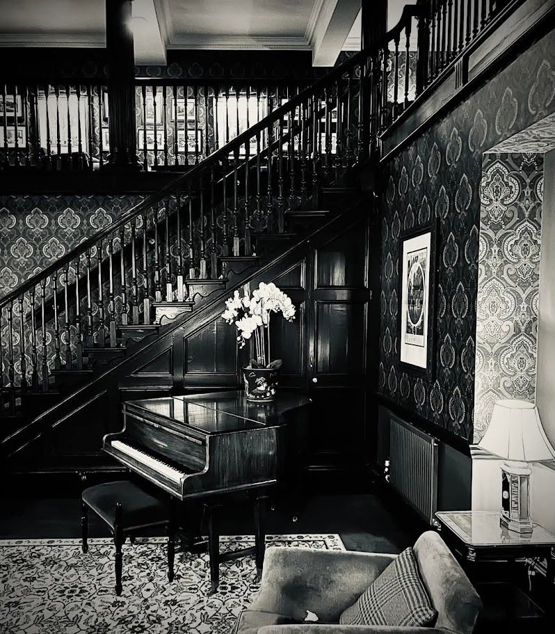Thainstone House aberdeenshire wedding venue with mary gibson the celebrant angel aberdeen