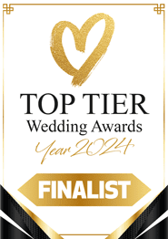Top Tier Wedding Awards  Finalist logo